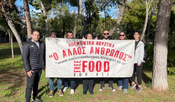 cooking free food for the other man